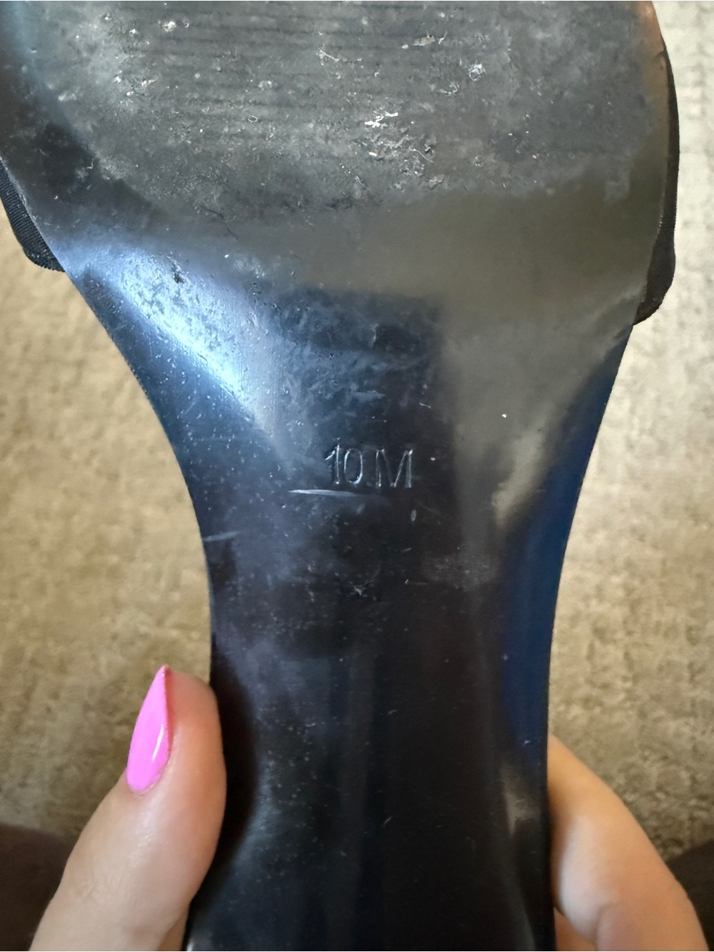Steve Madden Black Satin Bow Slide Mules - Picture 3 of 3